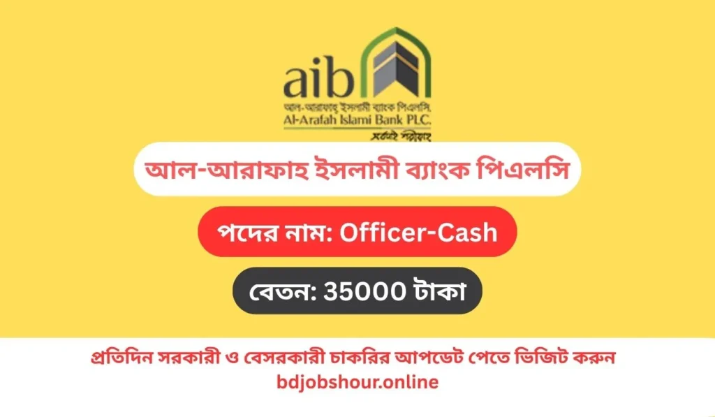 আল-আরাফাহ ইসলামী ব্যাংক পিএলসি - bdjobshour.online