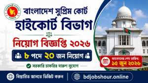 Bangladesh Supreme Court job announcement 2026