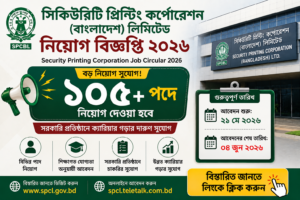 Security Printing Corporation Job Circular 2026