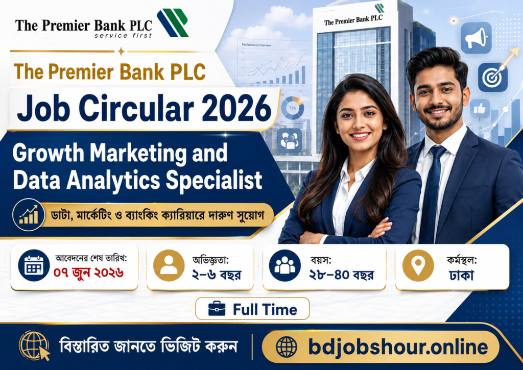 The Premier Bank PLC Job Circular 2026