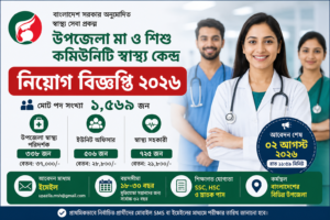Upazila health job circular